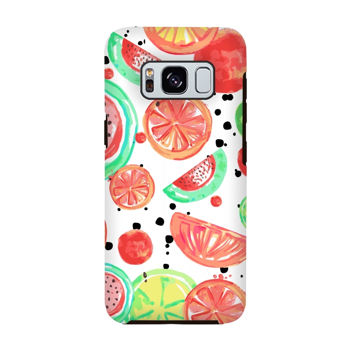 Galaxy S8 StrongFit Summer Fruit Crush by MUKTA LATA BARUA