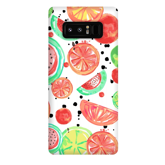 Galaxy Note 8 StrongFit Summer Fruit Crush by MUKTA LATA BARUA