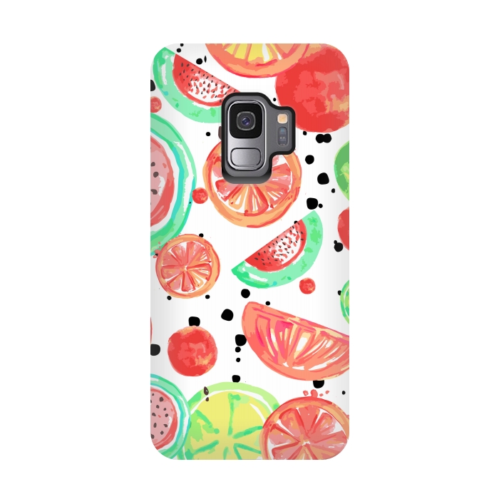 Galaxy S9 StrongFit Summer Fruit Crush by MUKTA LATA BARUA