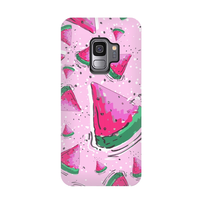 Galaxy S9 StrongFit Watermelon Crush by MUKTA LATA BARUA