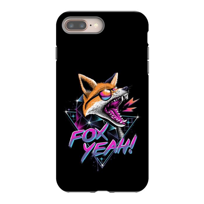 iPhone 7 plus StrongFit Fox Yeah! by Vincent Patrick Trinidad