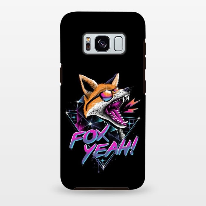 Galaxy S8 plus StrongFit Fox Yeah! by Vincent Patrick Trinidad