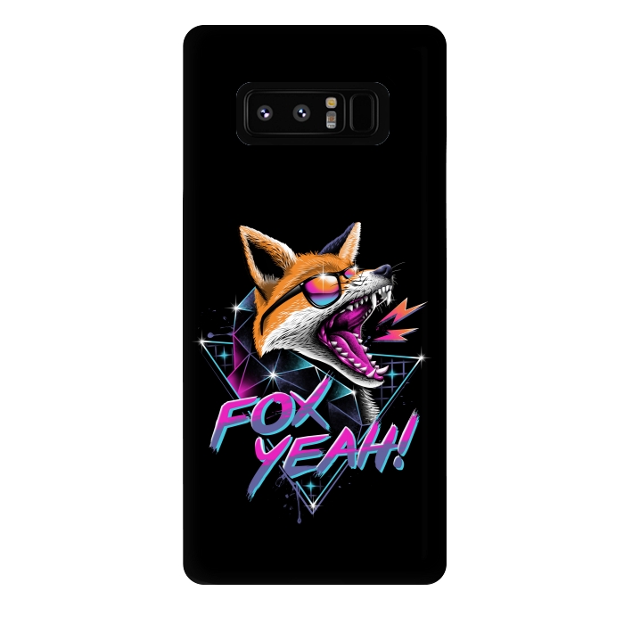 Galaxy Note 8 StrongFit Fox Yeah! by Vincent Patrick Trinidad
