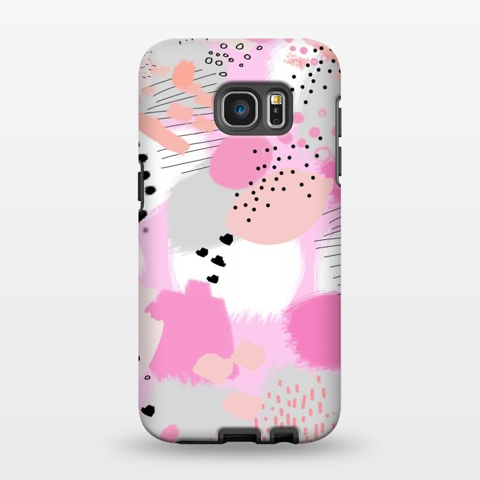 Galaxy S7 EDGE StrongFit Abstract Love 2 by MUKTA LATA BARUA