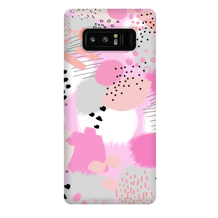Galaxy Note 8 StrongFit Abstract Love 2 by MUKTA LATA BARUA