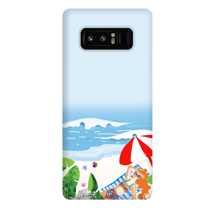 Galaxy Note 8 StrongFit Beach Life by MUKTA LATA BARUA