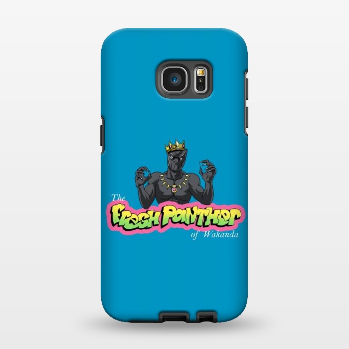Galaxy S7 EDGE StrongFit The Fresh Panther of Wakanda by Vincent Patrick Trinidad