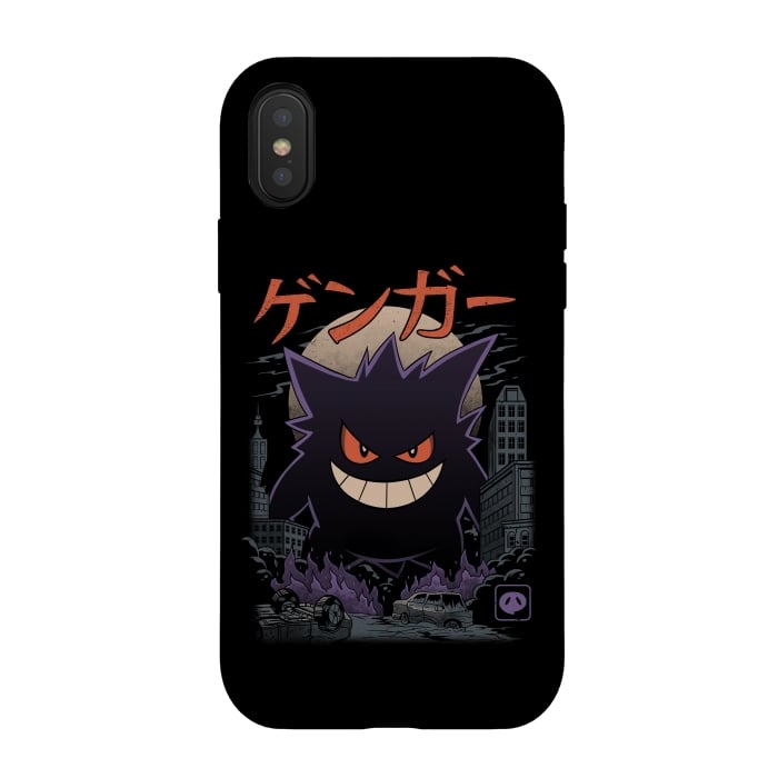 iPhone Xs / X StrongFit Ghost Kaiju por Vincent Patrick Trinidad