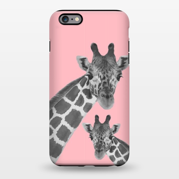 iPhone 6/6s plus StrongFit Giraffe Love 2 by MUKTA LATA BARUA