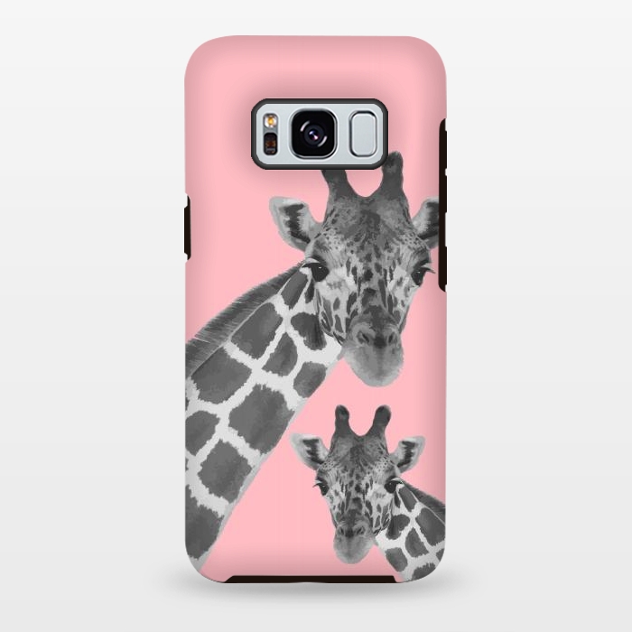 Galaxy S8 plus StrongFit Giraffe Love 2 by MUKTA LATA BARUA