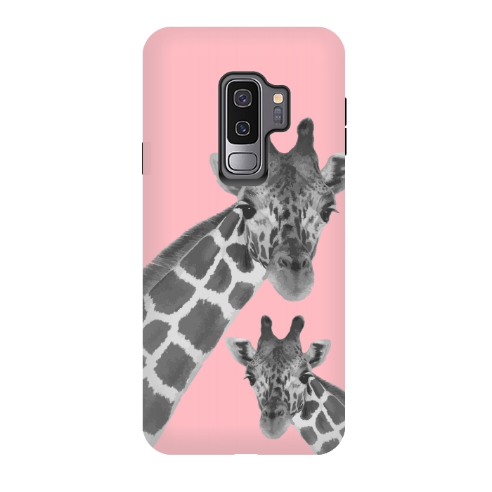 Galaxy S9 plus StrongFit Giraffe Love 2 by MUKTA LATA BARUA