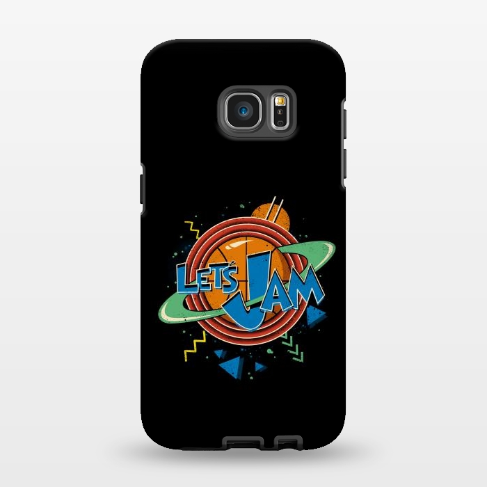 Galaxy S7 EDGE StrongFit Let's Jam by Vincent Patrick Trinidad