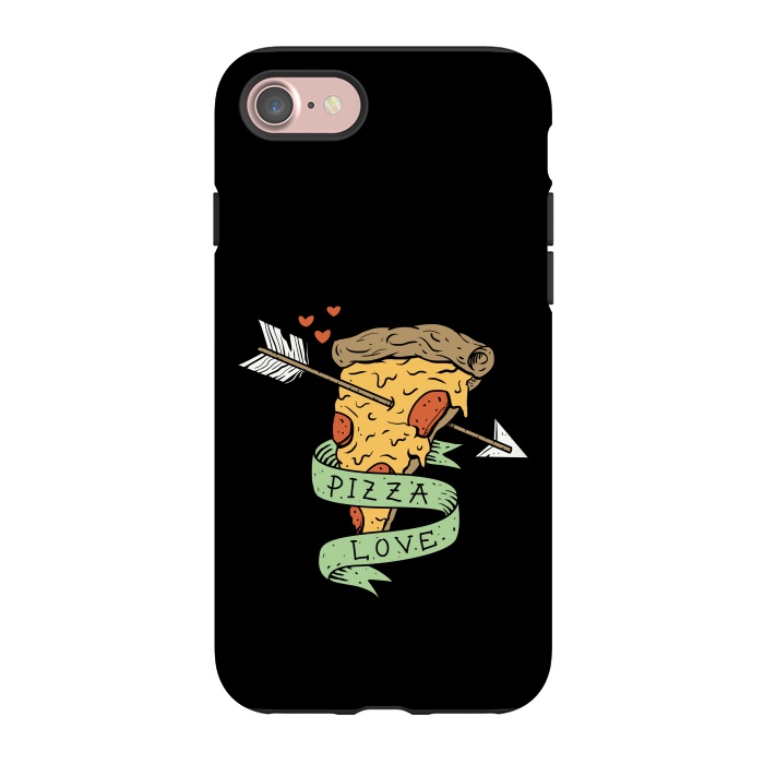 iPhone 7 StrongFit Pizza Love by Vincent Patrick Trinidad