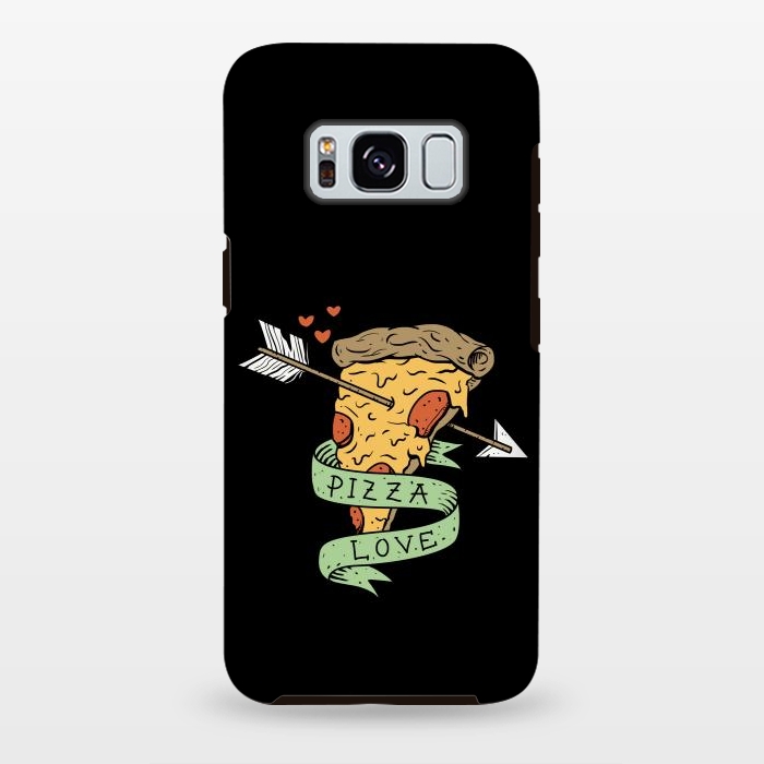 Galaxy S8 plus StrongFit Pizza Love by Vincent Patrick Trinidad