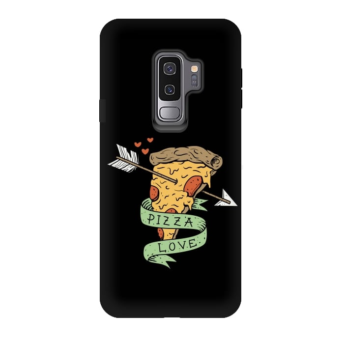 Galaxy S9 plus StrongFit Pizza Love by Vincent Patrick Trinidad