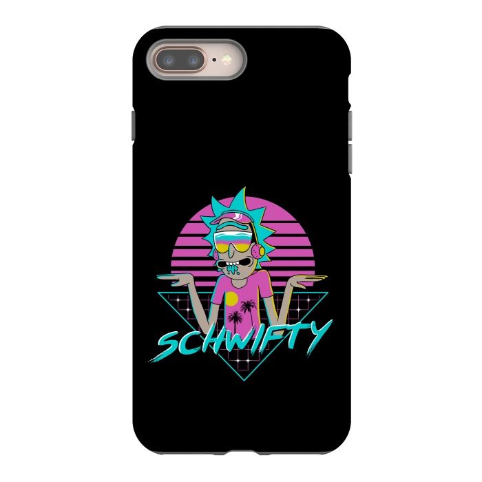 iPhone 7 plus StrongFit Rad Schwifty by Vincent Patrick Trinidad