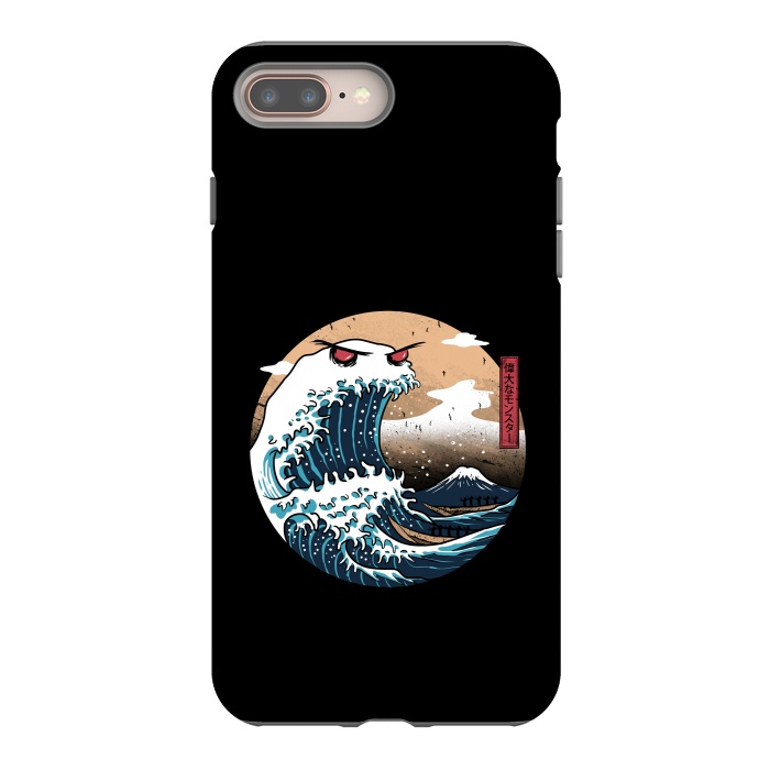 iPhone 7 plus StrongFit The Great Monster of Kanagawa by Vincent Patrick Trinidad