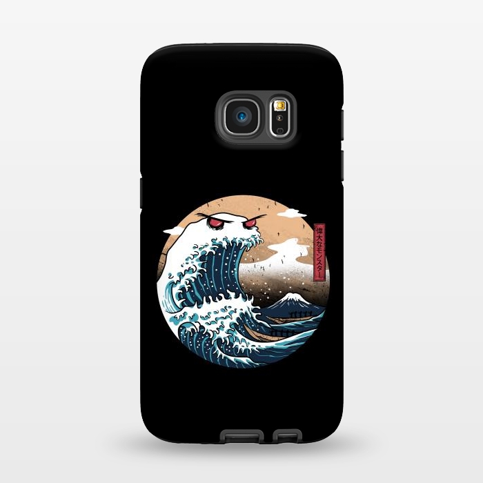 Galaxy S7 StrongFit The Great Monster of Kanagawa por Vincent Patrick Trinidad