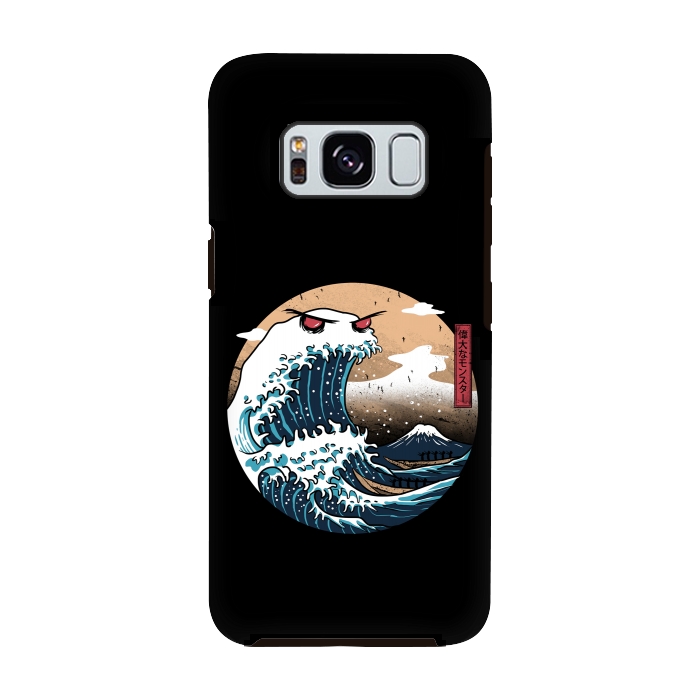 Galaxy S8 StrongFit The Great Monster of Kanagawa by Vincent Patrick Trinidad