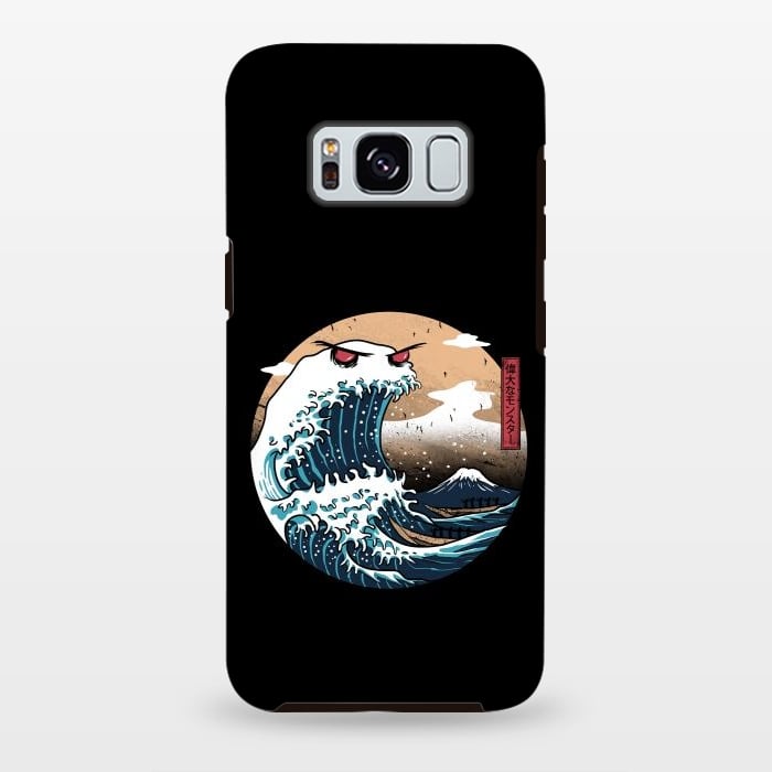 Galaxy S8 plus StrongFit The Great Monster of Kanagawa by Vincent Patrick Trinidad
