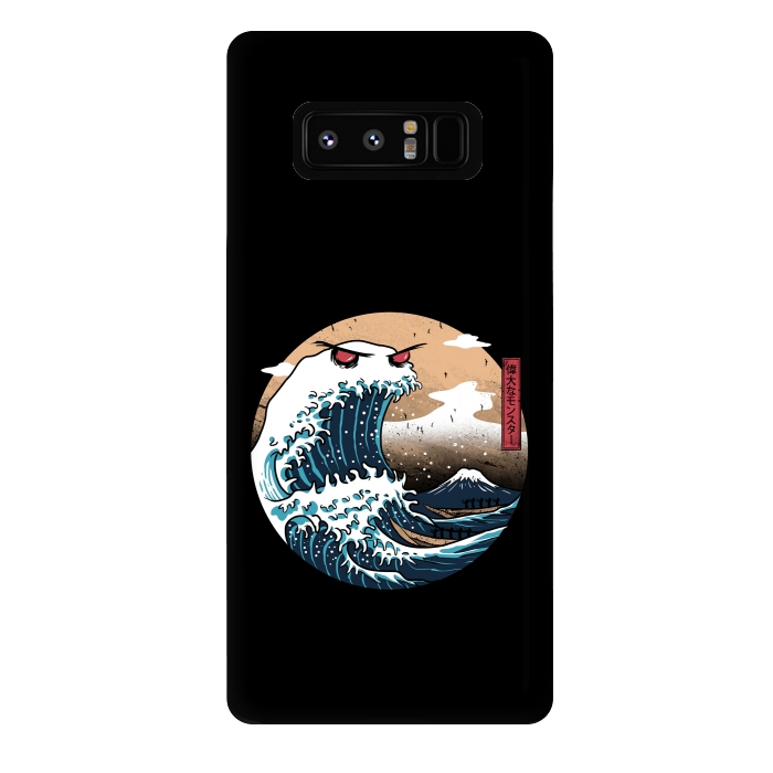 Galaxy Note 8 StrongFit The Great Monster of Kanagawa by Vincent Patrick Trinidad