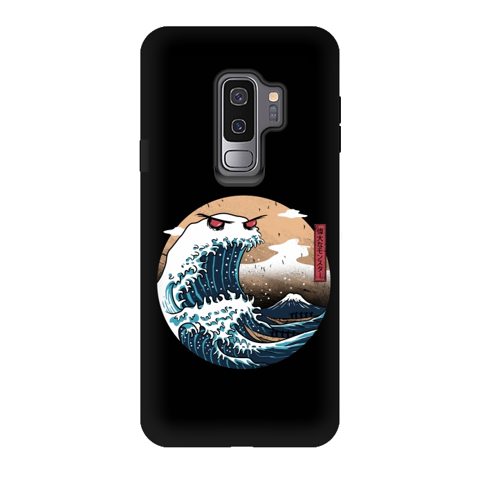 Galaxy S9 plus StrongFit The Great Monster of Kanagawa by Vincent Patrick Trinidad