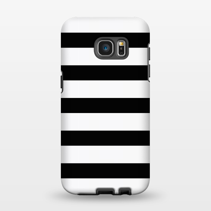Galaxy S7 EDGE StrongFit black & white by Vincent Patrick Trinidad