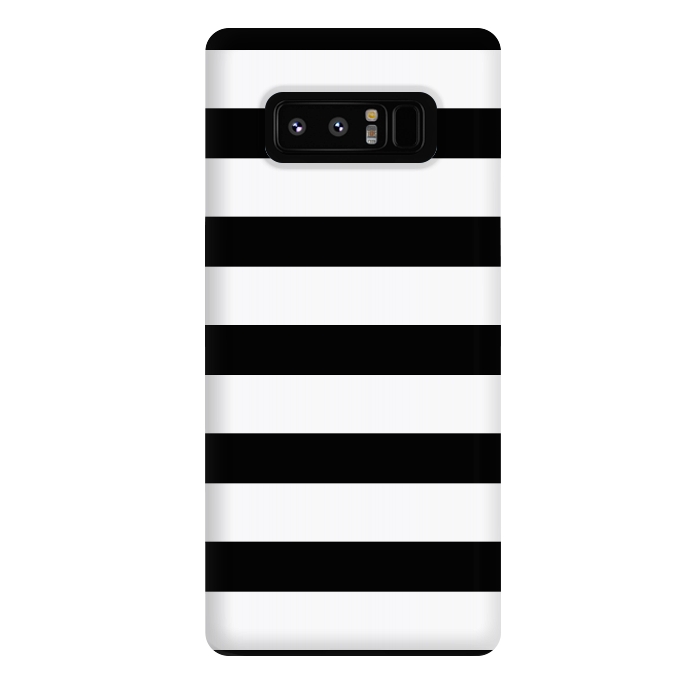 Galaxy Note 8 StrongFit black & white by Vincent Patrick Trinidad