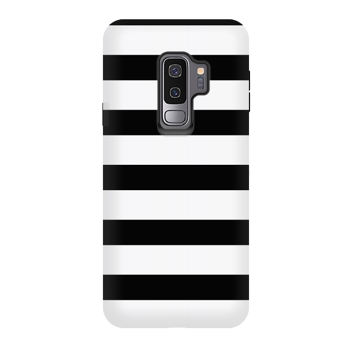 Galaxy S9 plus StrongFit black & white by Vincent Patrick Trinidad