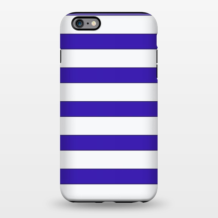 iPhone 6/6s plus StrongFit white purple stripes by Vincent Patrick Trinidad