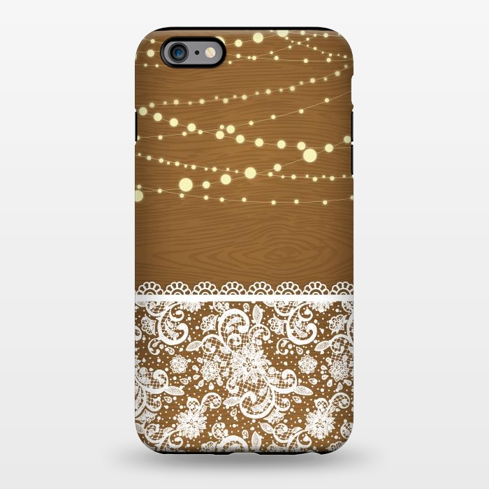 iPhone 6/6s plus StrongFit String Lights & Lace by Quirk It Up