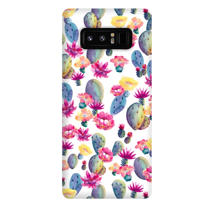 Galaxy Note 8 StrongFit Succulent Garden by gingerlique
