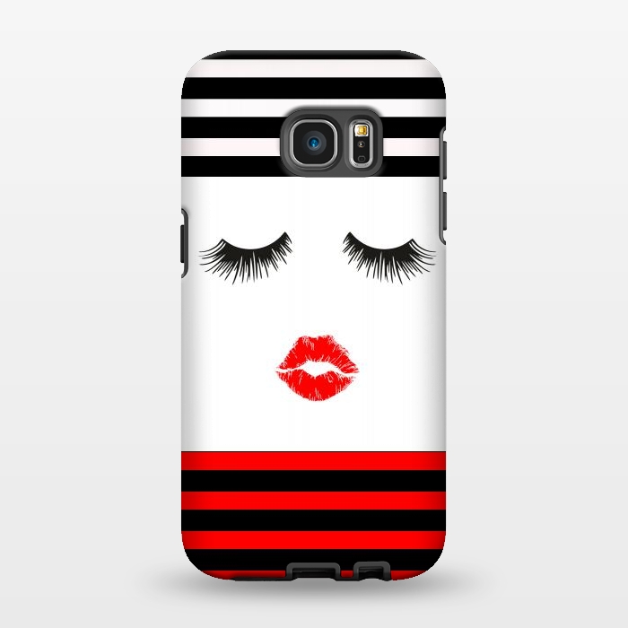 Galaxy S7 EDGE StrongFit kiss me by Vincent Patrick Trinidad