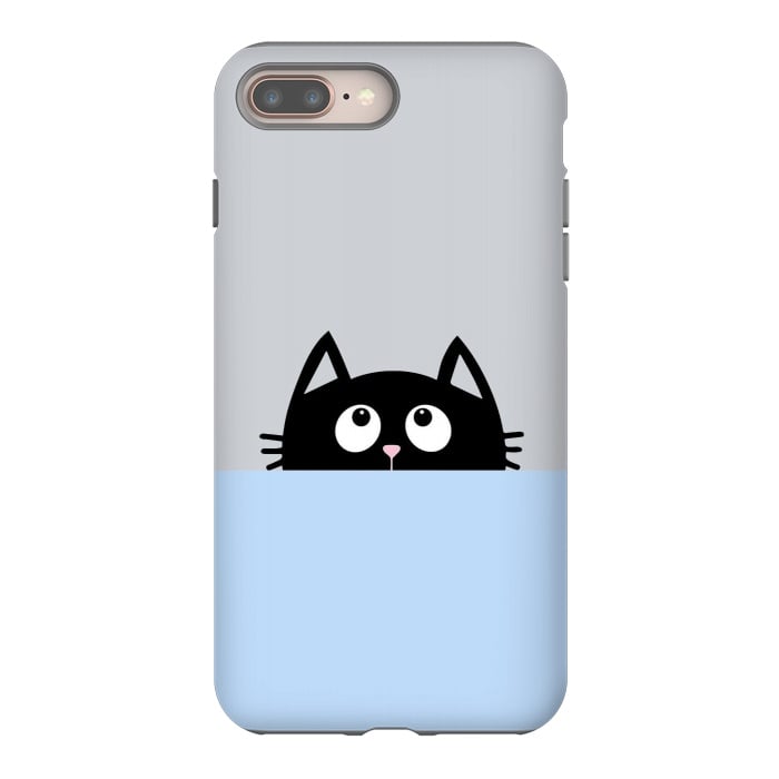 iPhone 7 plus StrongFit peek a cat by Vincent Patrick Trinidad