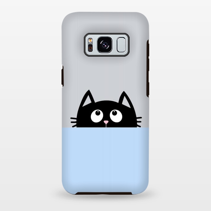 Galaxy S8 plus StrongFit peek a cat by Vincent Patrick Trinidad