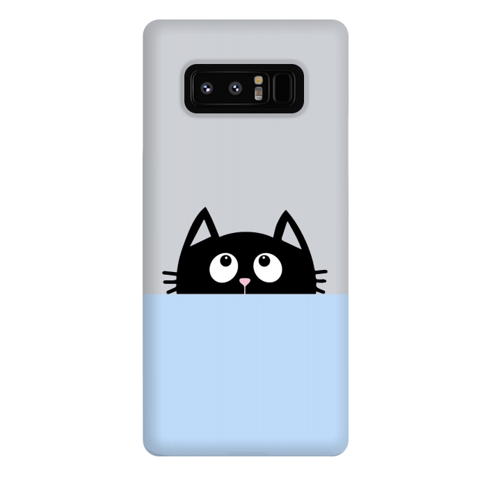 Galaxy Note 8 StrongFit peek a cat by Vincent Patrick Trinidad