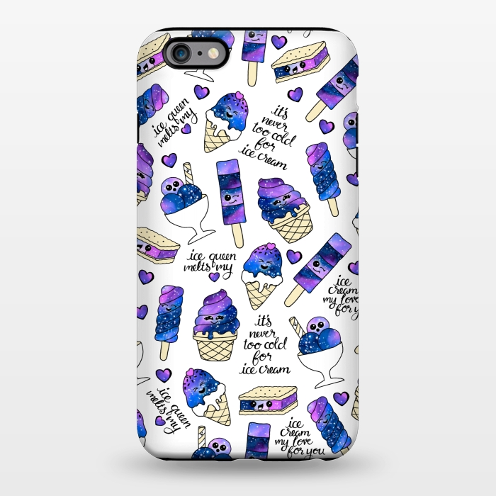 iPhone 6/6s plus StrongFit Galaxy Ice Cream by gingerlique