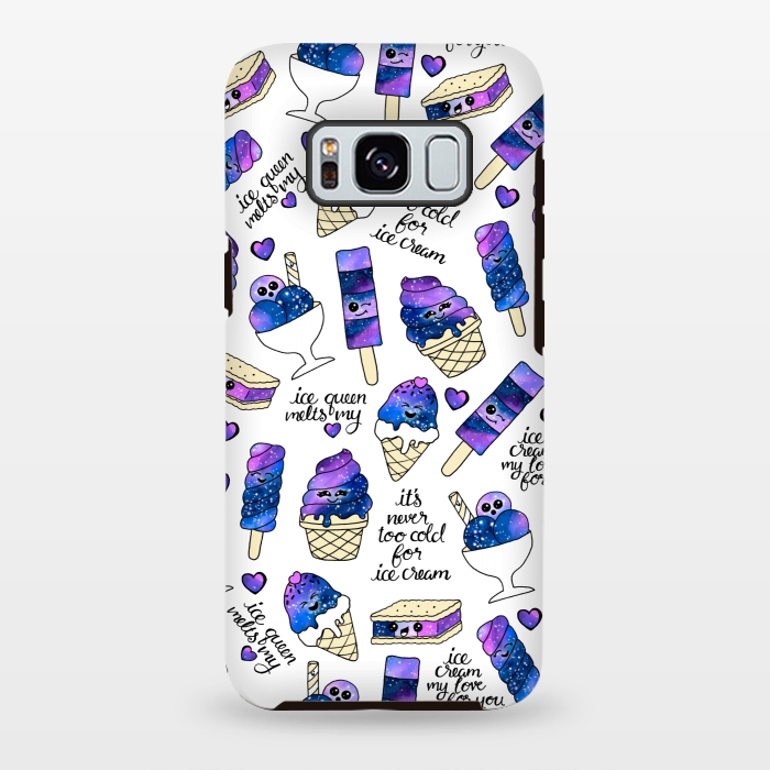 Galaxy S8 plus StrongFit Galaxy Ice Cream by gingerlique