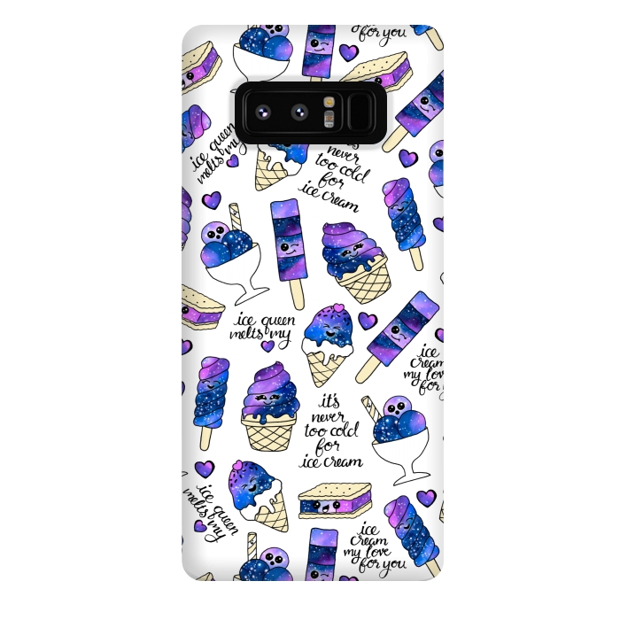 Galaxy Note 8 StrongFit Galaxy Ice Cream by gingerlique
