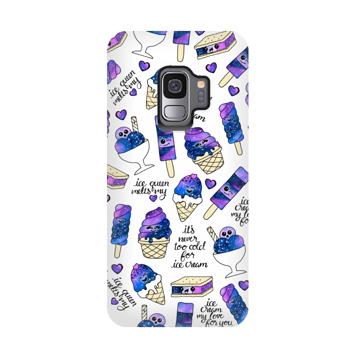 Galaxy S9 StrongFit Galaxy Ice Cream by gingerlique