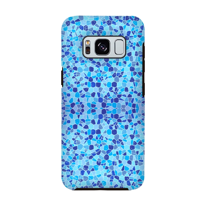 Galaxy S8 StrongFit Mosaic Tiles Pattern by Quirk It Up