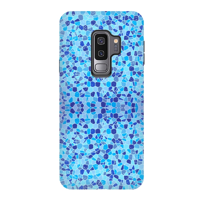 Galaxy S9 plus StrongFit Mosaic Tiles Pattern by Quirk It Up