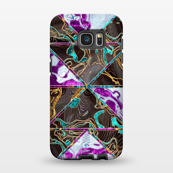 Galaxy S7 EDGE StrongFit Geometric XXVI by Art Design Works