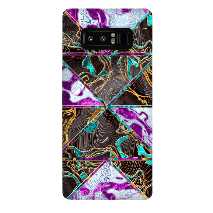 Galaxy Note 8 StrongFit Geometric XXVI by Art Design Works