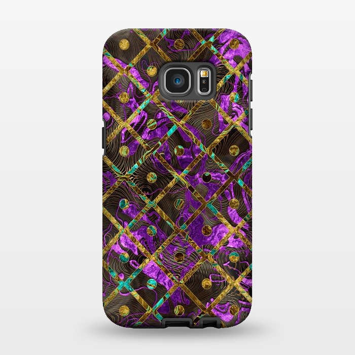 Galaxy S7 EDGE StrongFit Pattern LXXX V by Art Design Works