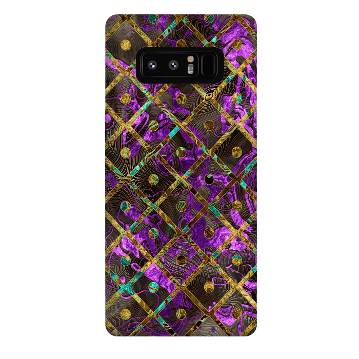 Galaxy Note 8 StrongFit Pattern LXXX V by Art Design Works