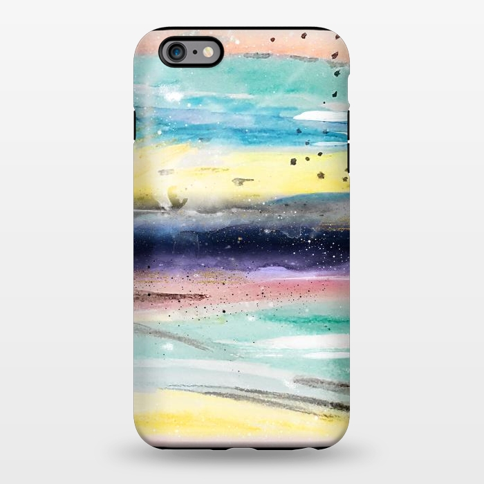 iPhone 6/6s plus StrongFit Summer watercolor abstract art design by InovArts