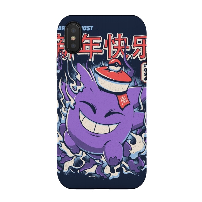 iPhone Xs / X StrongFit Year of ghost by Ilustrata