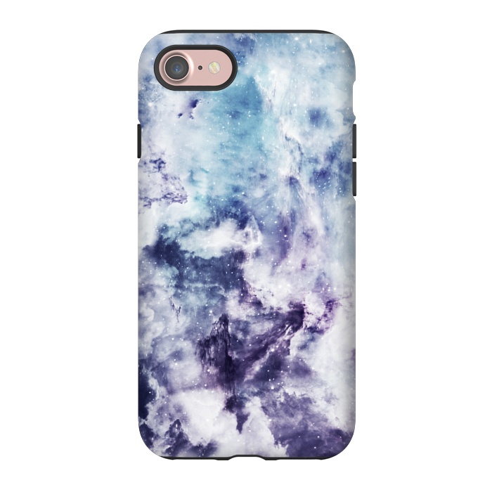 iPhone 7 StrongFit Blue purple marble by Jms