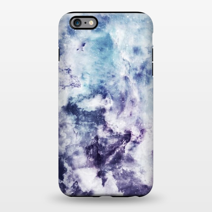 iPhone 6/6s plus StrongFit Blue purple marble by Jms